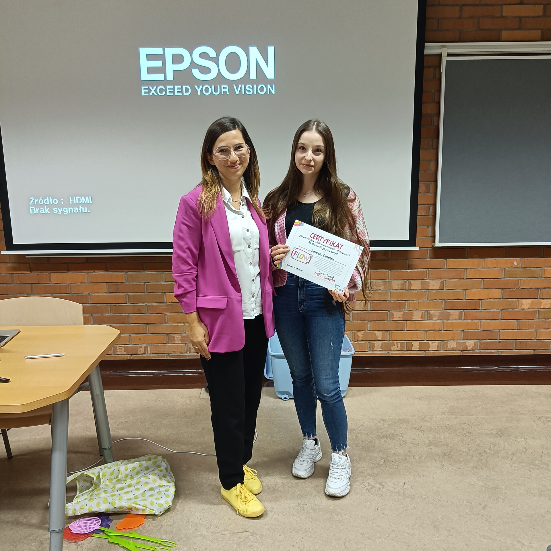 Metoda FLOW - uczniowie podczas zajęć